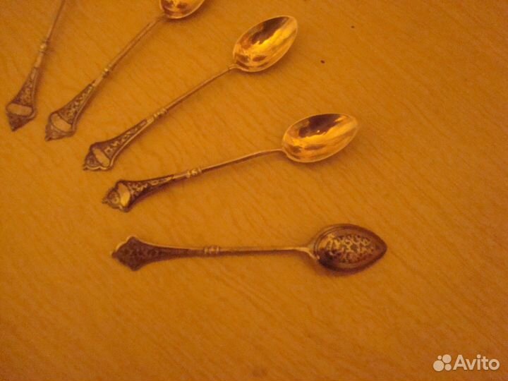 Набор антикварных чайных ложечек