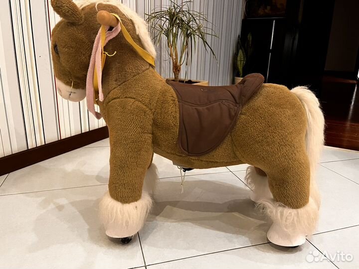 Лошадь качалка каталка