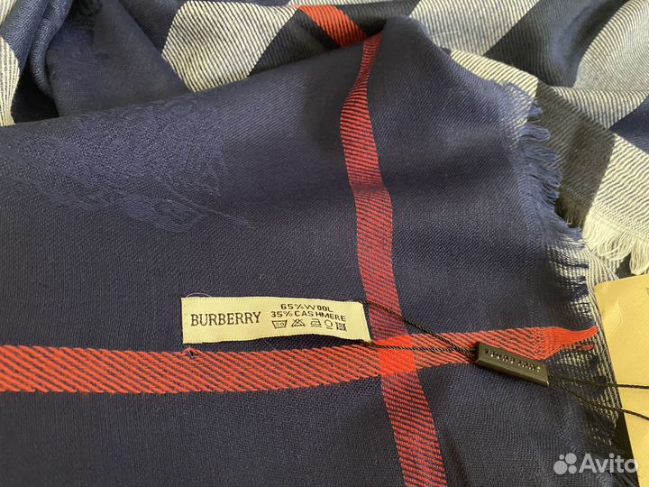 Платок шаль Burberry кашемировый