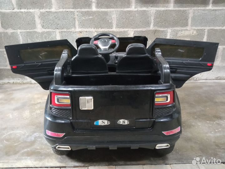 Электромобиль 4wd на резине