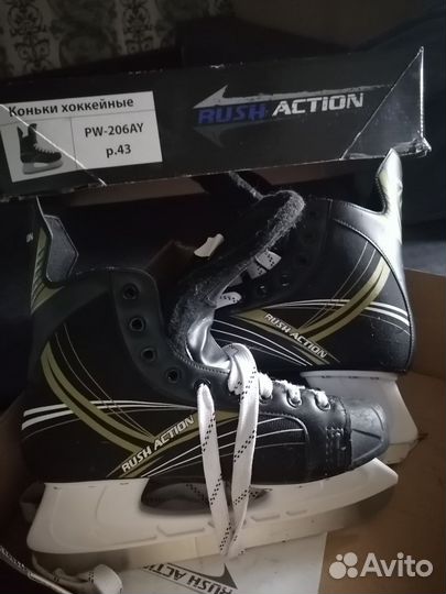 Коньки хоккейные 43 размер
