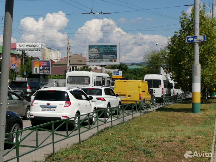 Реклама на экранах Новороссийска