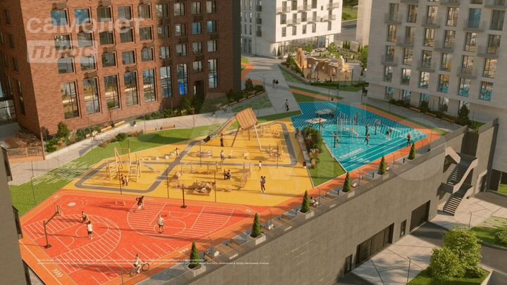 2-к. квартира, 34,1 м², 16/20 эт.