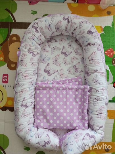 Кокон для новорожденных и пеленальная доска