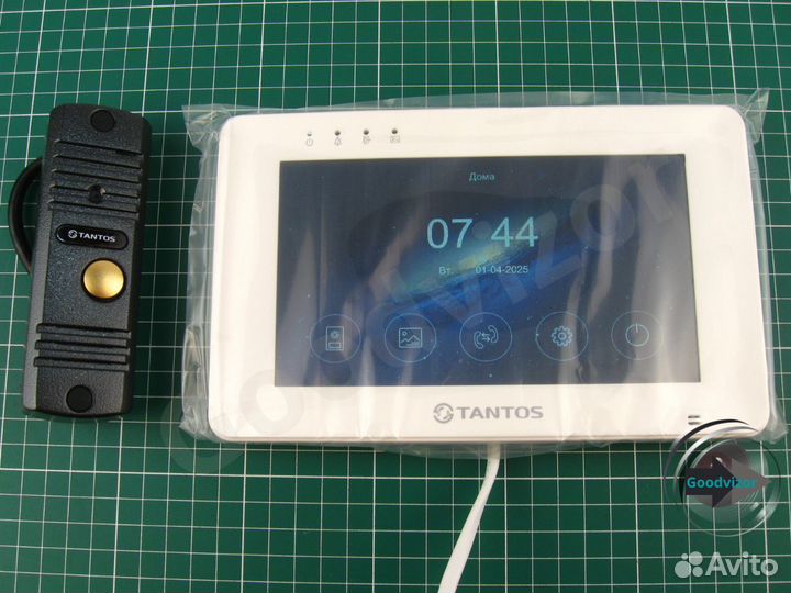 Видеодомофон Tantos Rocky HD Wi-Fi и Corban HD