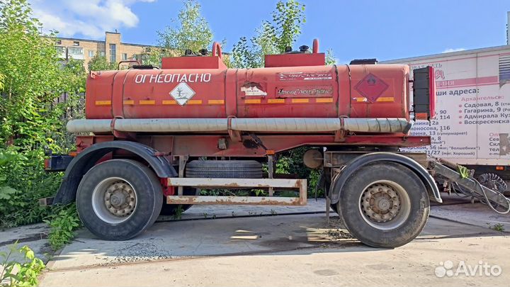 Прицеп бензовоз УралСпецТранс ПЦ12 УСТ 94651J, 2017