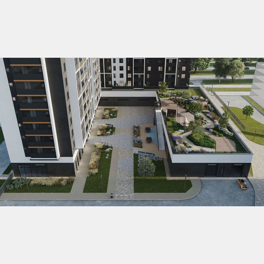 1-к. квартира, 27 м², 16/25 эт.
