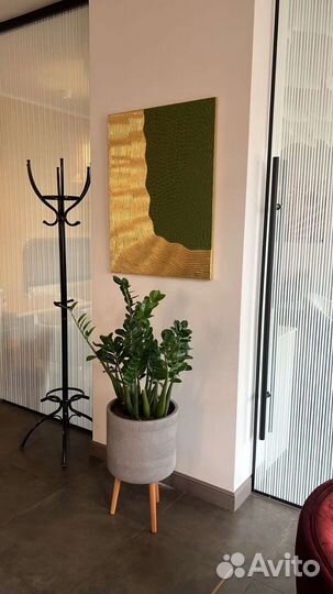 Интерьерная картина в технике барельеф