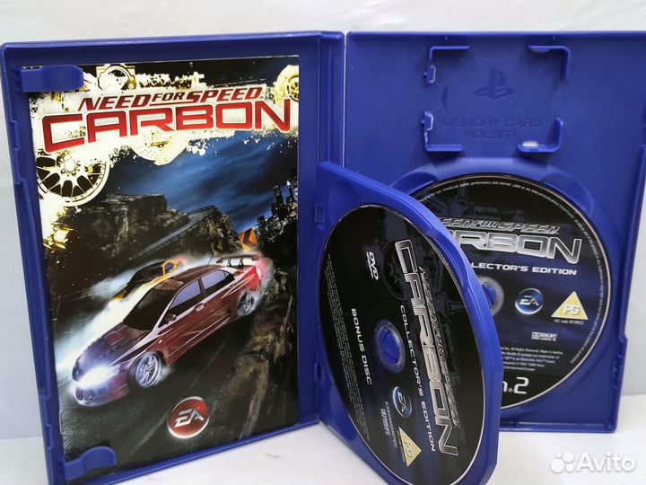 Need For Speed Carbon Коллекционное издание PS2