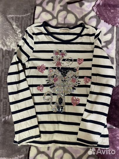 Лонгслив для девочки