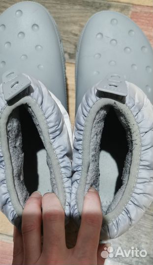 Crocs дутики зимние w7 37p