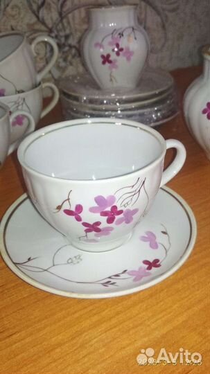 Кофейный сервиз. фарфор СССР