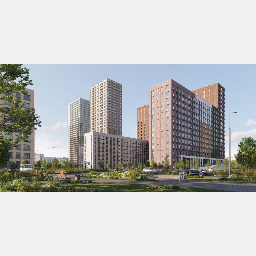 1-к. квартира, 38 м², 11/19 эт.