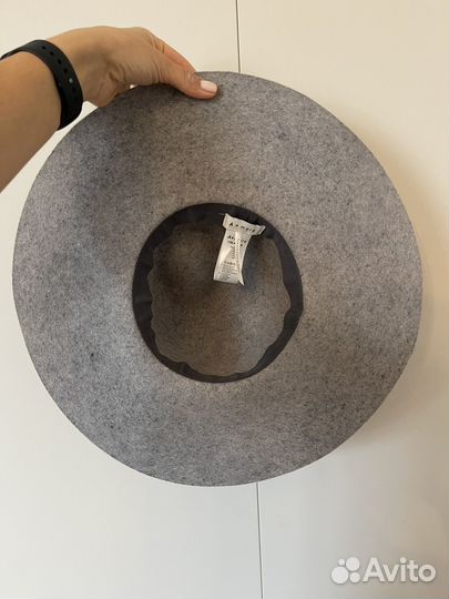 Шляпа женская шерсть фетровая