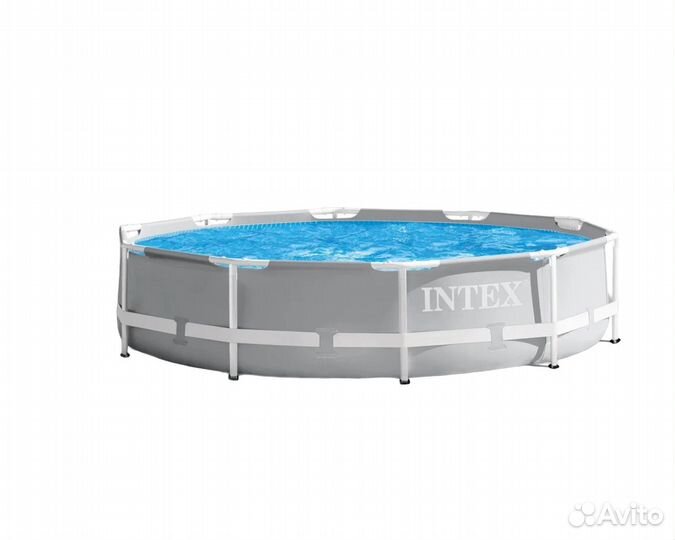 Каркасный бассейн круглый