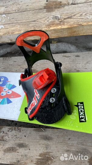 Сноуборд детский 110 с креплениями