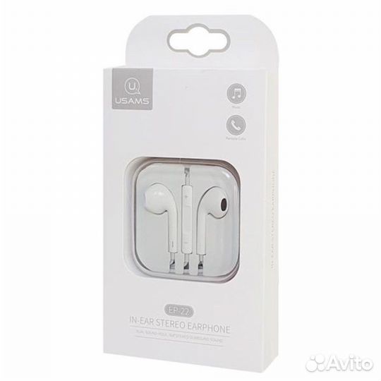 Гарнитура usams EP-22 White