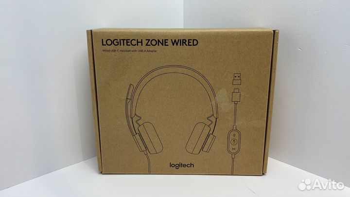Наушники Logitech Zone Wired