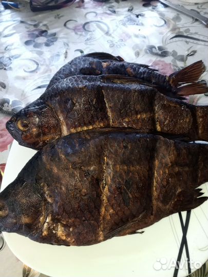 Копченый лещ, карась