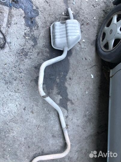 Резонатор и глушитель в сборе ford mondeo 1