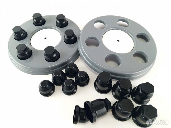 Колпаки на газель next + черные колпачки и заглушк