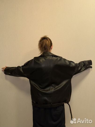 Куртка кожаная женская