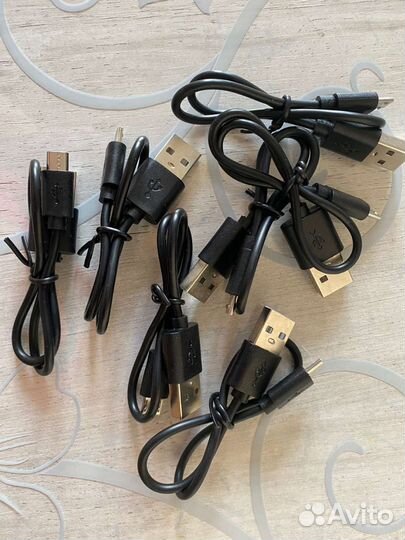 Кабель USB type-c, micro-usb новые (30 см)