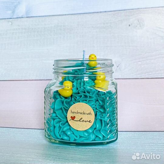 Ароматические свечи десерт ручной работы