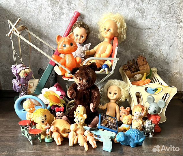 Резиновые, пластмассовые игрушки