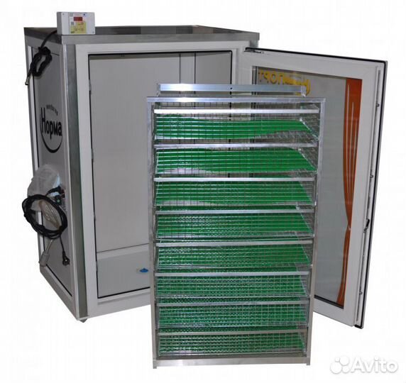 Новый выводной инкубатор Норма Порт на 792 яйца