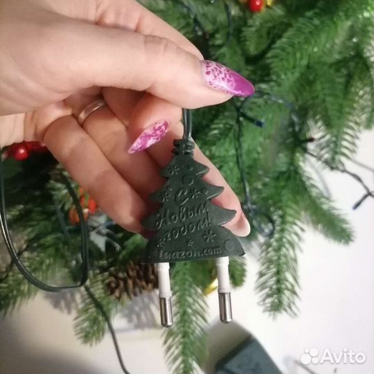 Гирлянды цветная 8 режимов, жёлтая 6 режимов