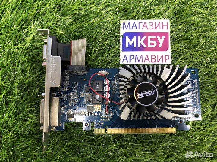 Видеокарта asus GF210 1Gb gddr3