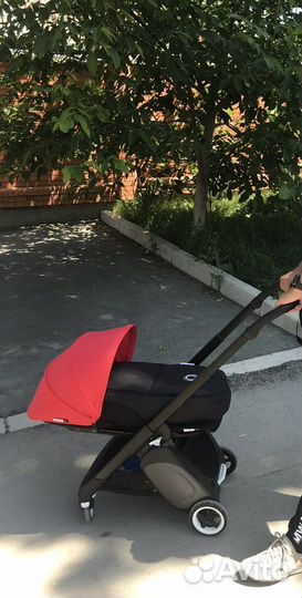 Коляска bugaboo ant+ люлька вкладыш с 0+дождевик