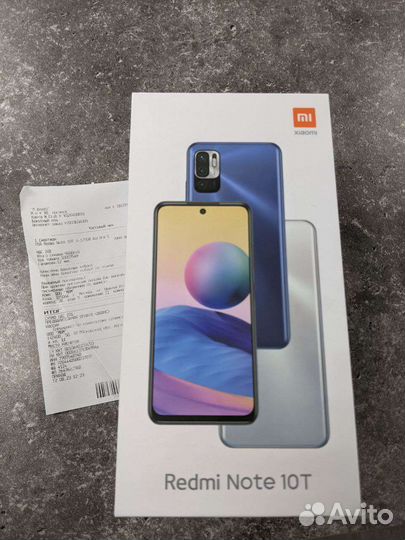 Телефон Xiaomi Redmi note 10t чек гарантия рст