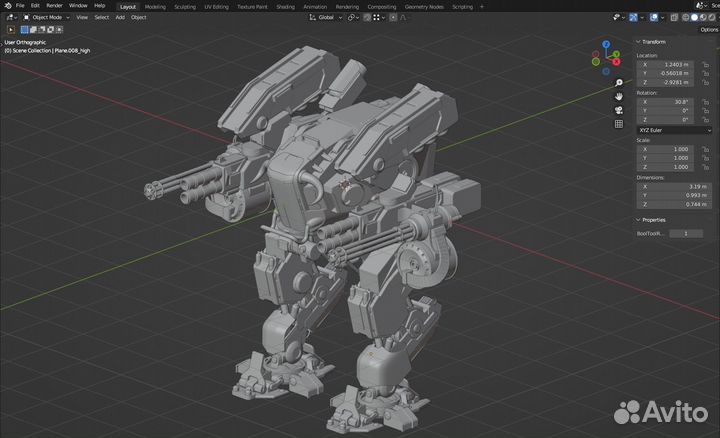 Чертежи в Компас 3d, Blender