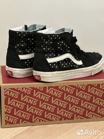 Кеды vans высокие, р.37