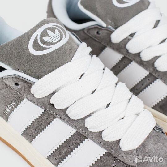 Кроссовки Adidas Campus 00s Grey / Gum Suede Wmns