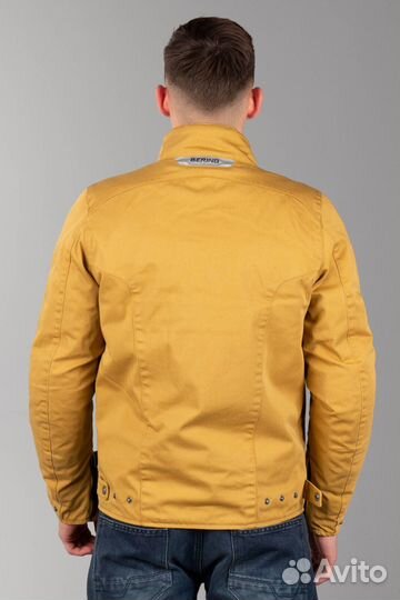 Motorradjacke Bering Zander Gelb Желтый