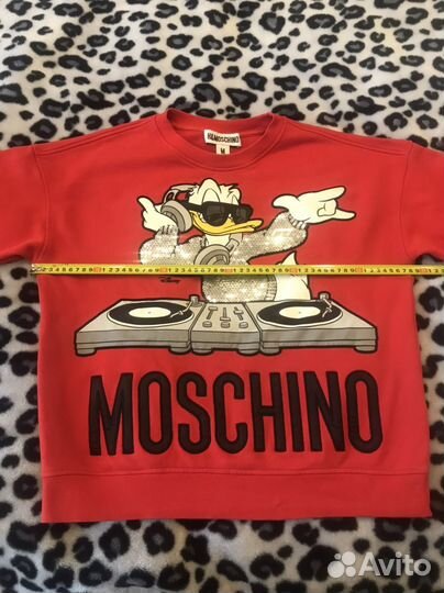 Свитшот h&m moschino коллаборация