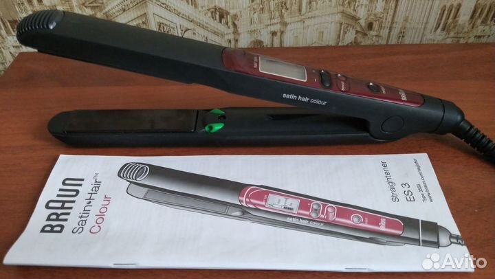 Выпрямитель для волос Braun satin hair colour