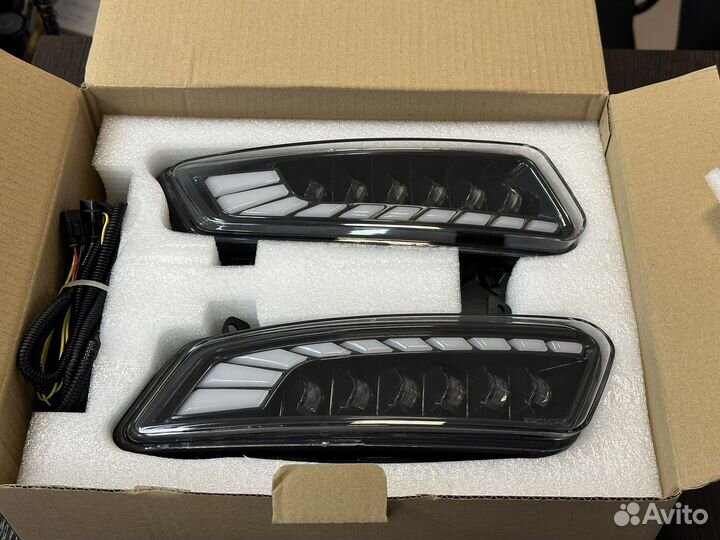 Птф VW Polo (2015) 60W+дхо+ поворотники