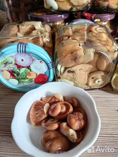 Грибы рыжики свежие и солёные