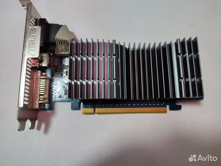 Видеокарта asus en 210 silent di 512 mb