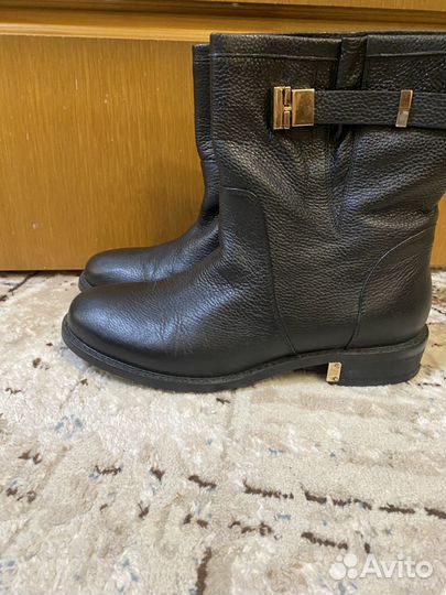 Полусапоги женские 38 натуральная кожа
