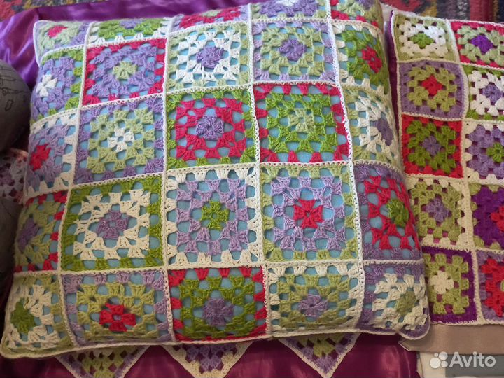 Подушка декоративная. Ручная работа