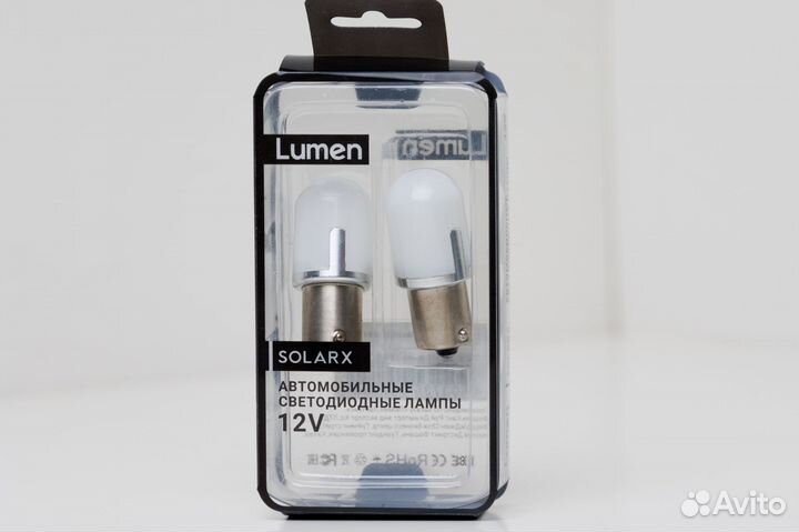 Lumen Solarx LED P21 (1156) 9SMD 3030 MT 12V