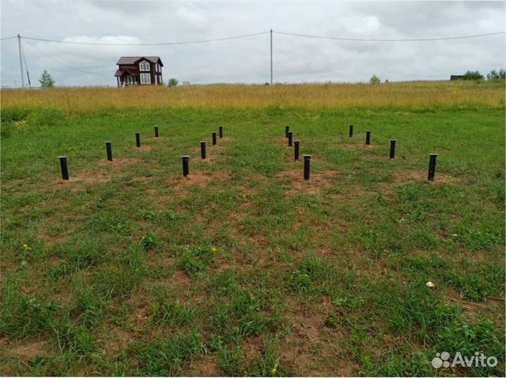 Винтовые сваи под ключ