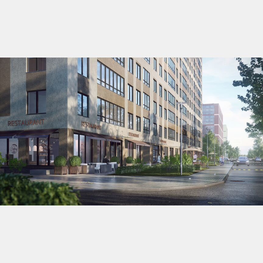 2-к. квартира, 59 м², 2/16 эт.