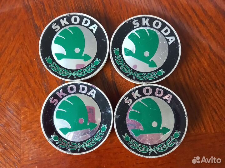 Колпачки skoda на литые диски