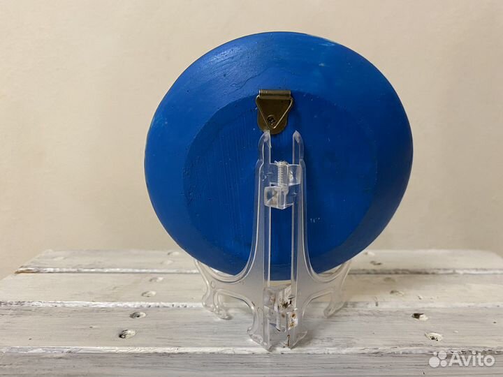 Ницца. Глиняная сувенирная тарелка